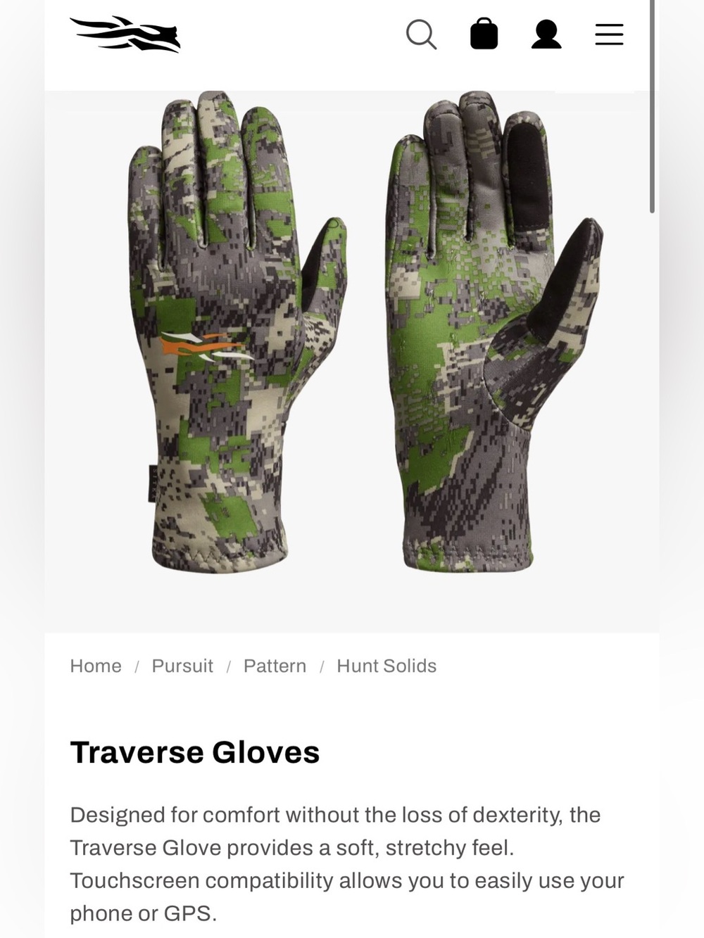Sitka Traverse Gloves